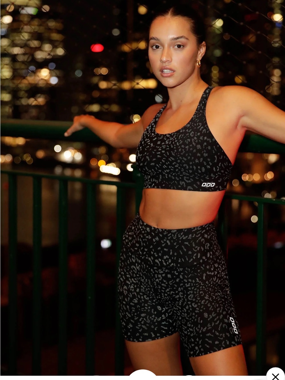 Lorna Jane Reflective Night Cat Sports Bra